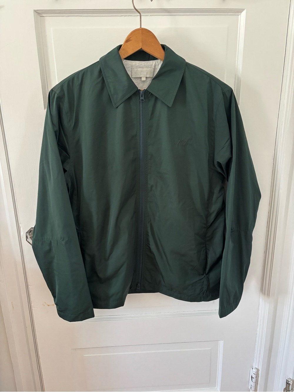 Kith Men's Dark Green Zip-Front Jacket